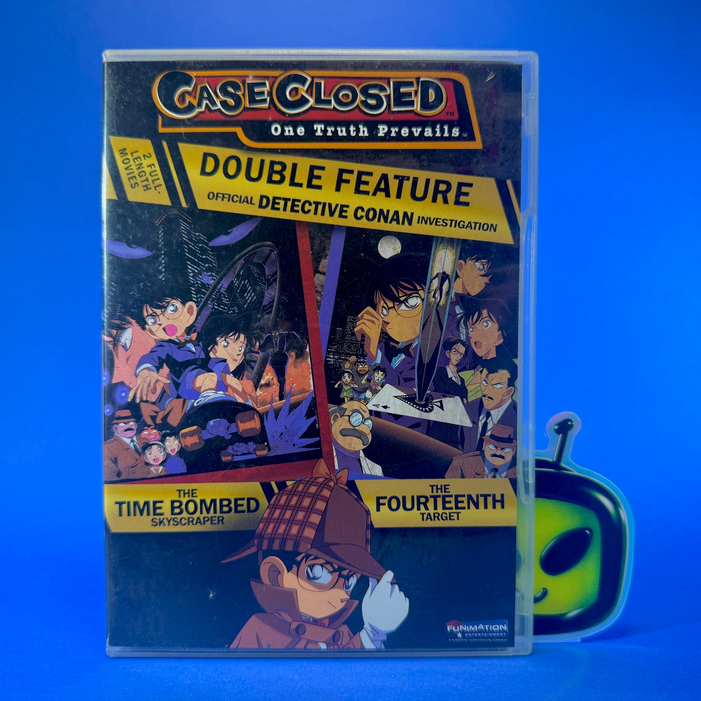 Case Closed Double Feature: The Time Bombed Skyscraper / The Fourteenth Target DVD