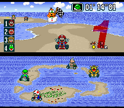 Super Mario Kart - Super Famicom