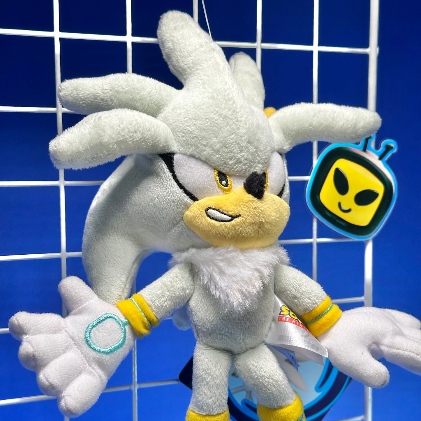 TOMY - 2018 Sonic The Hedgehog - Silver 8" Plush