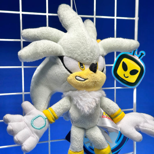 TOMY - 2018 Sonic The Hedgehog - Silver 8" Plush