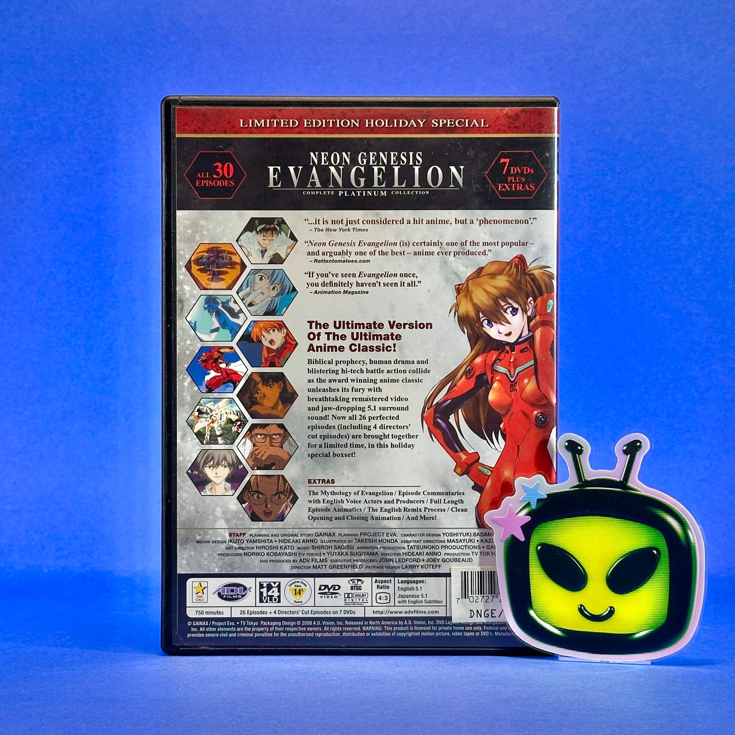 Neon Genesis Evangelion ~Platinum Collection~ DVD Box Set