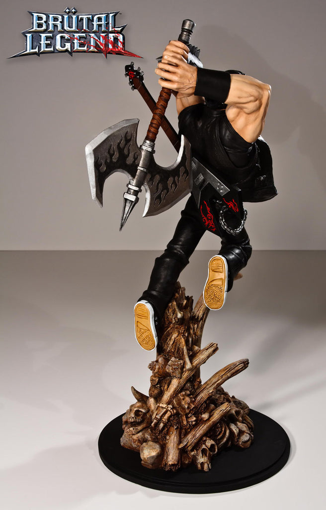 Double Fine x Electronic Arts - 2009 Brutal Legend - Eddie Riggs ~Limited Edition~ Statue