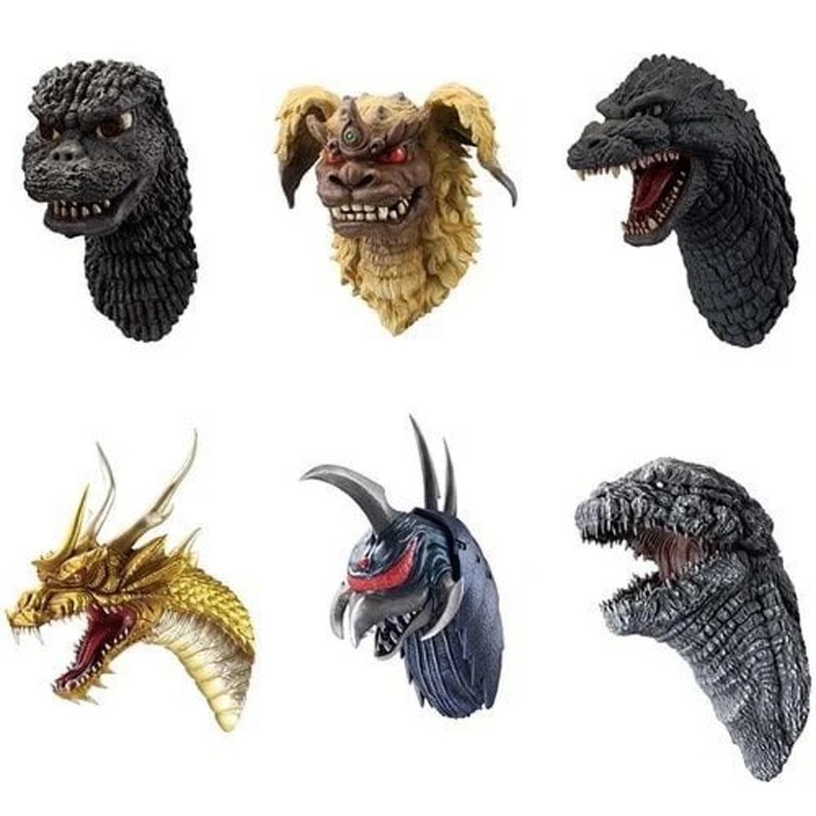 Bandai - Godzilla Monster Biographies G Head Magnet