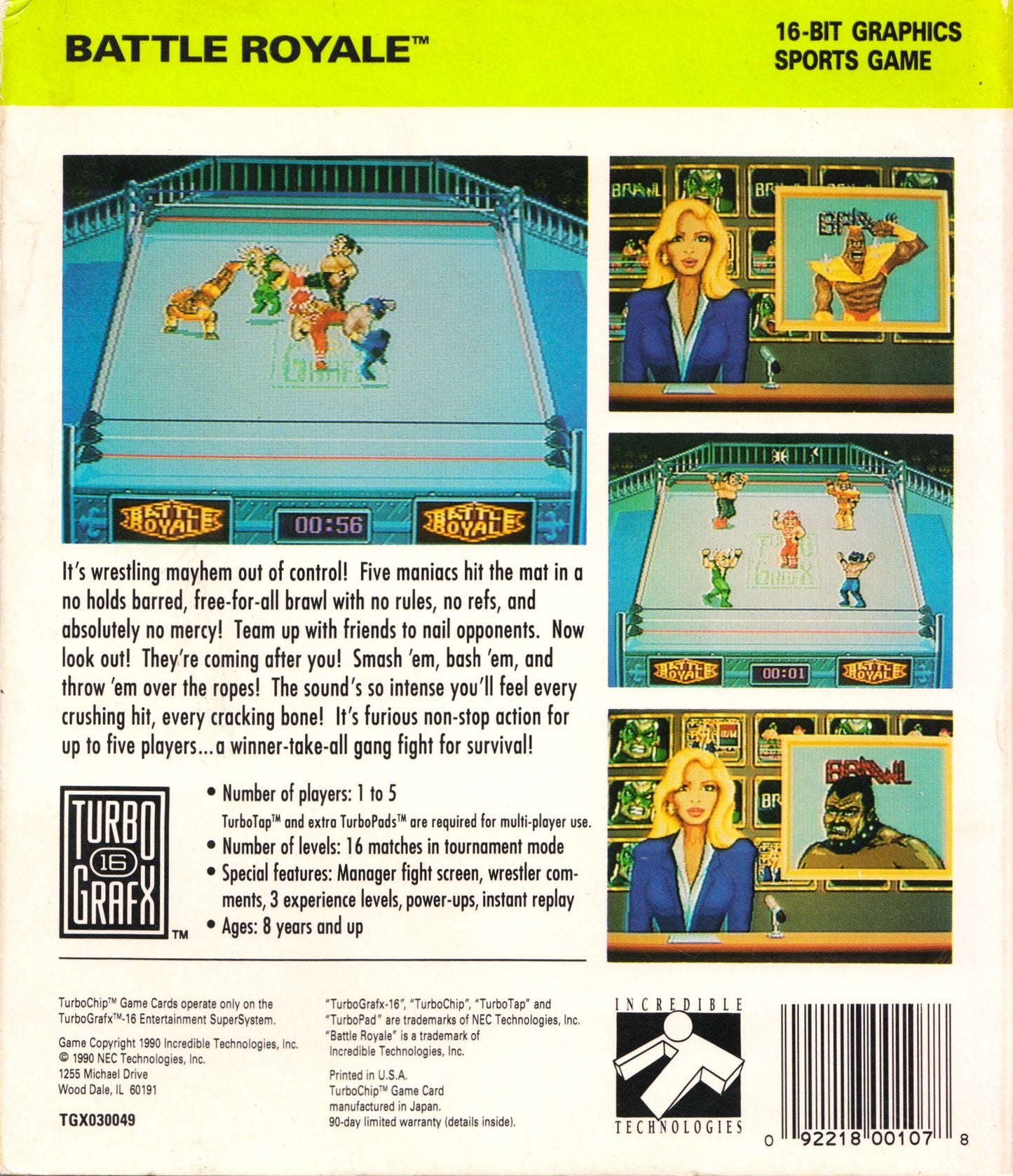 Battle Royale - TurboGrafx-16