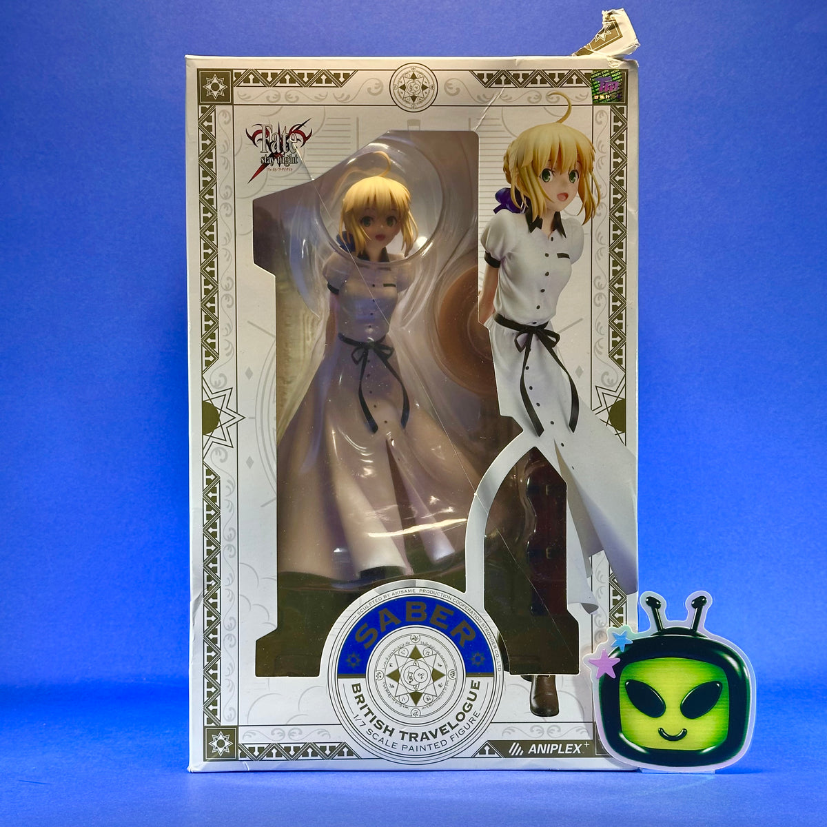 Aniplex x Stronger - 2018 Gekijouban Fate/Stay Night: Heaven's Feel - Altria Pendragon ~Saber, British Travelogue ver.~ 1/7 Scale Figure