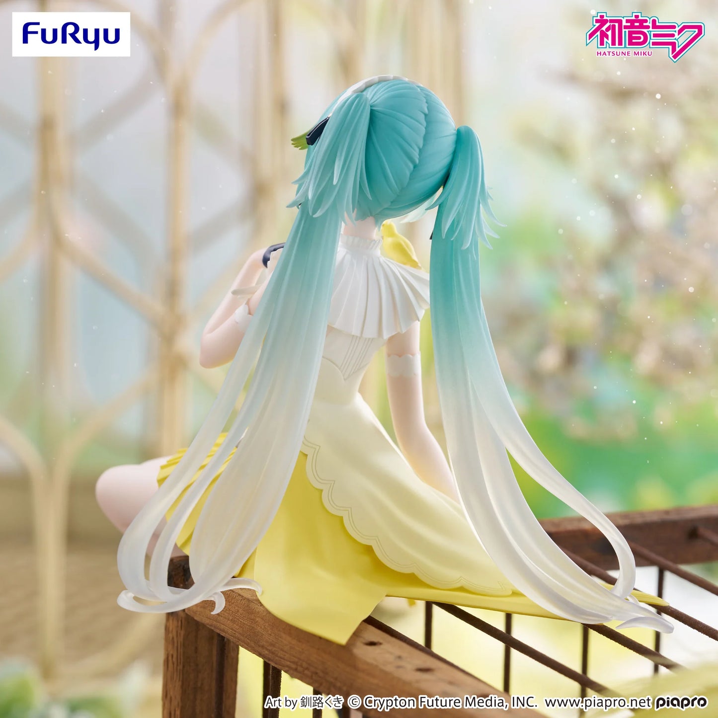 FuRyu - Hatsune Miku: Canary Bird Noodle Stopper Figure