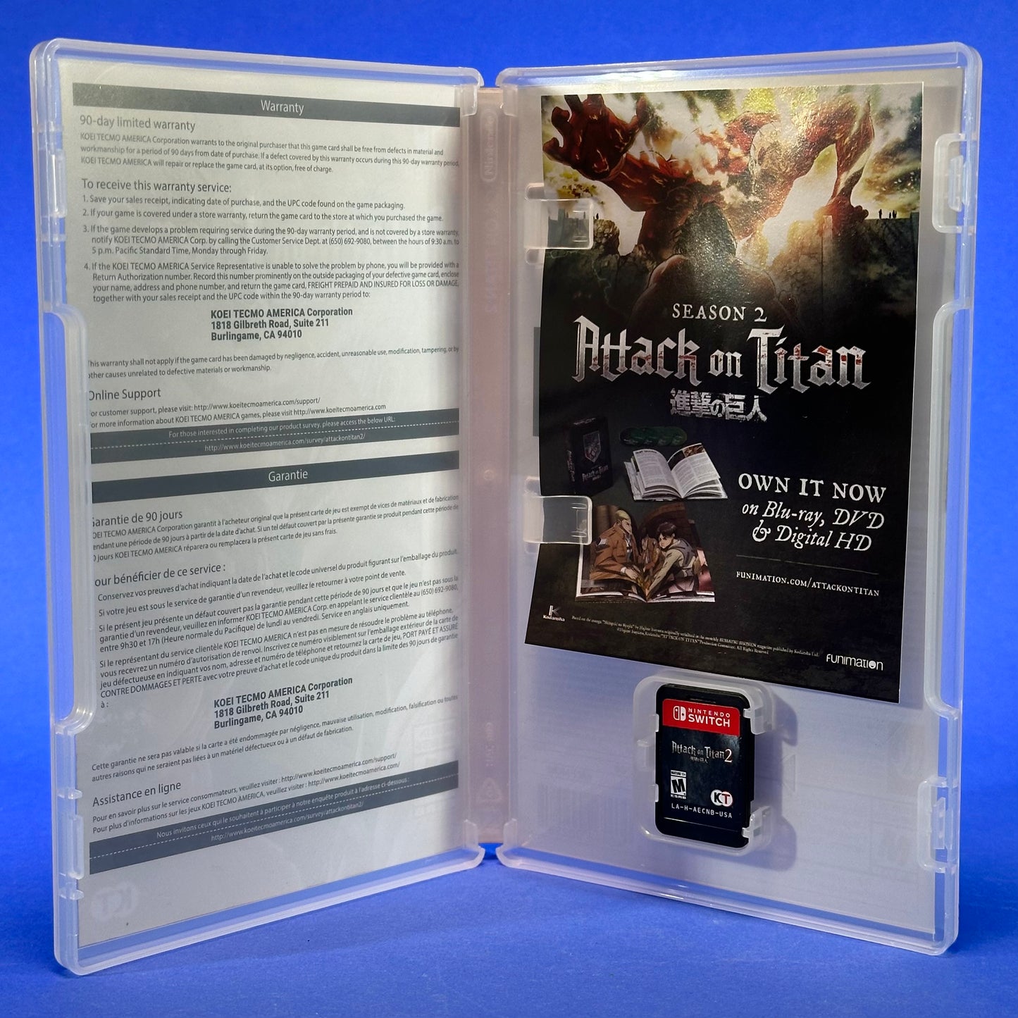 Attack on Titan 2 - Nintendo Switch