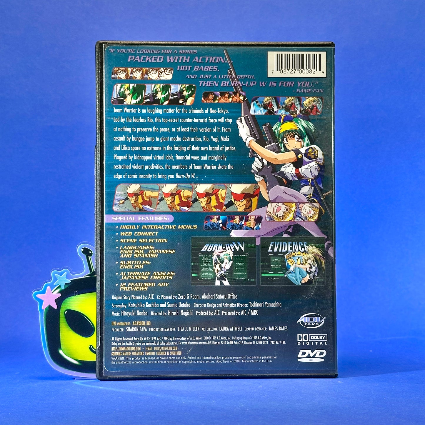 Burn Up W (OVA) DVD