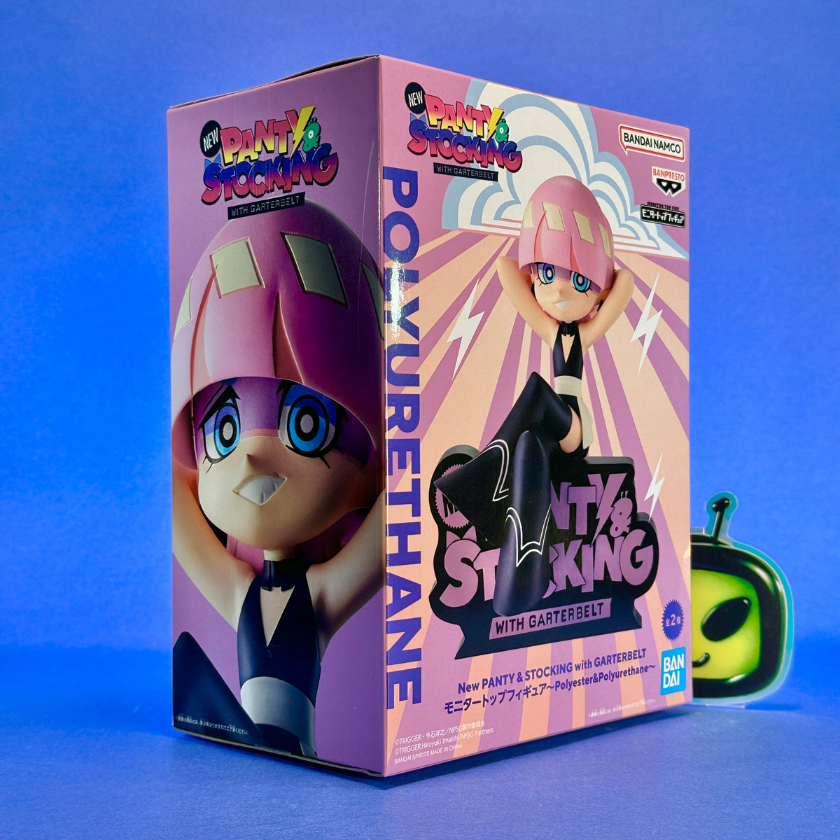 Banpresto - A New Panty & Stocking with Garterbelt:  Polyurethane ~Monitor Top Figz~