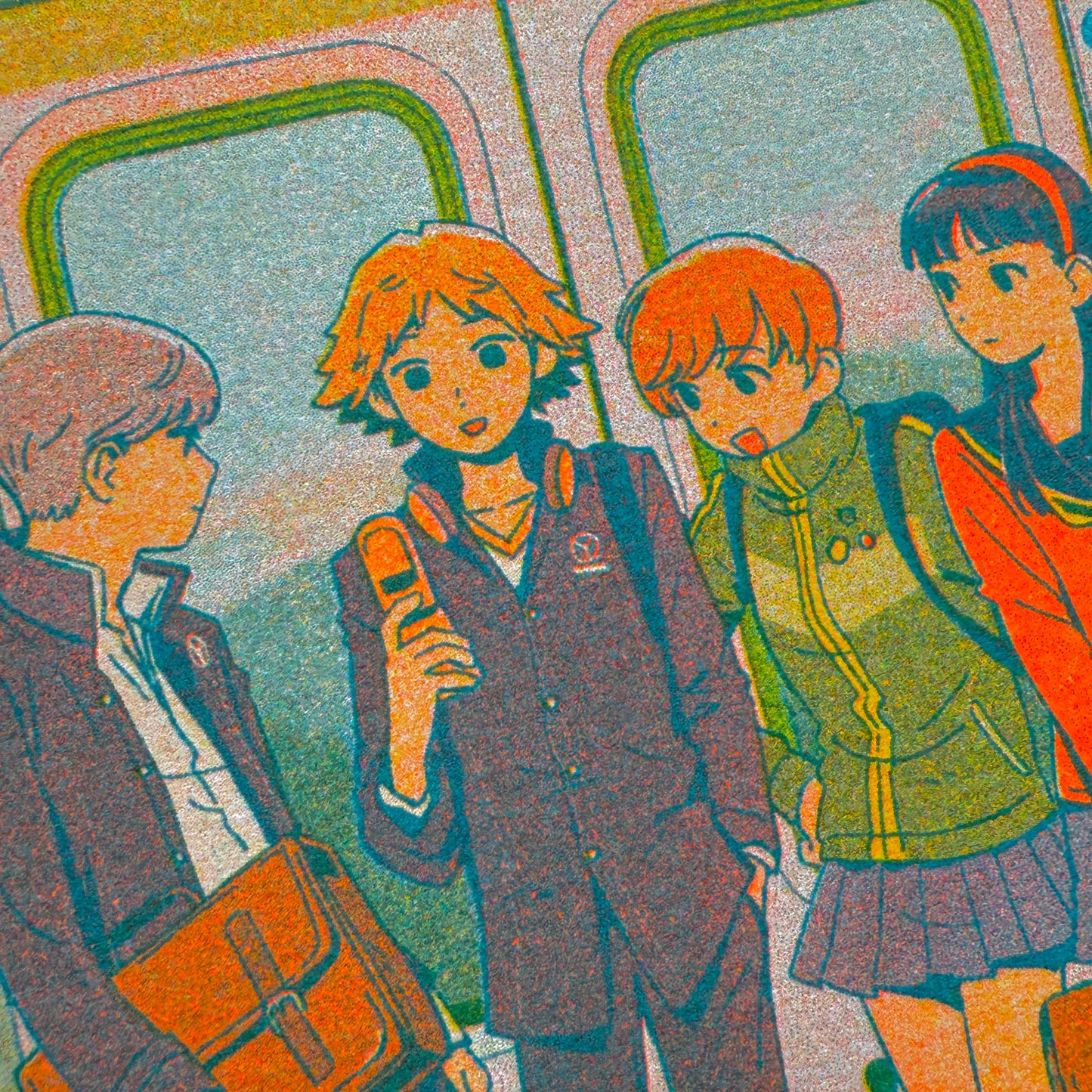 Poxei - The Train to Inaba Risograph