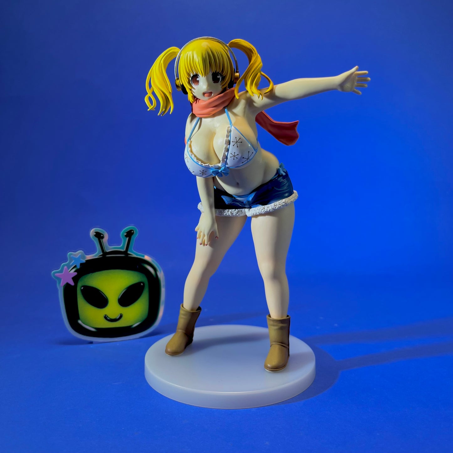 Taito - 2014 SoniComi (Super Sonico) - Super Pochaco ~Winter ver.~ Figure
