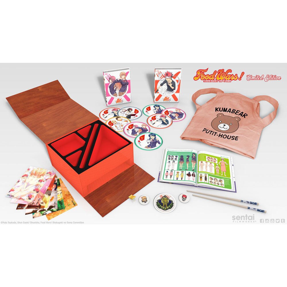 Food Wars! Season 1 - Limited Edition Box Set Blu-Ray