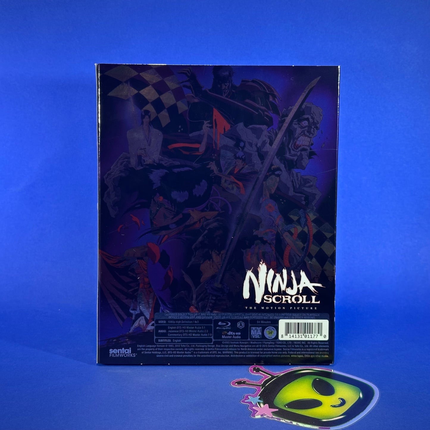Ninja Scroll - The Motion Picture Blu-ray