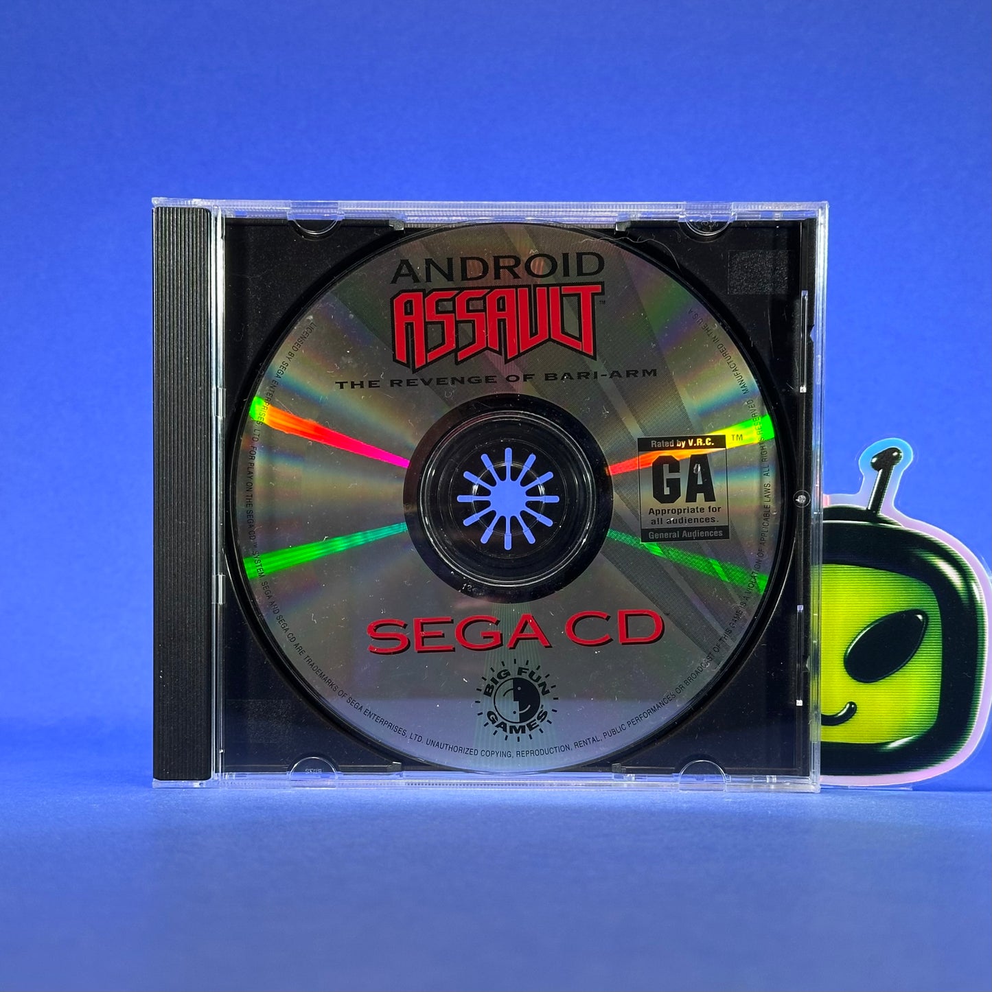 Android Assault: The Revenge of Bari-Arm - Sega CD