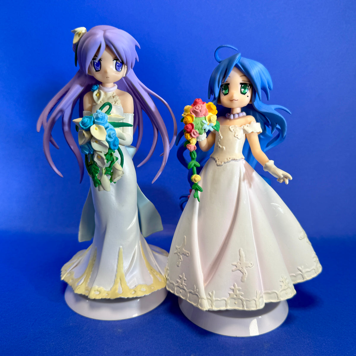 SEGA - 2011 Lucky☆Star - Izumi Konata & Hiiragi Kagami ~Wedding Dress ver.~ EX