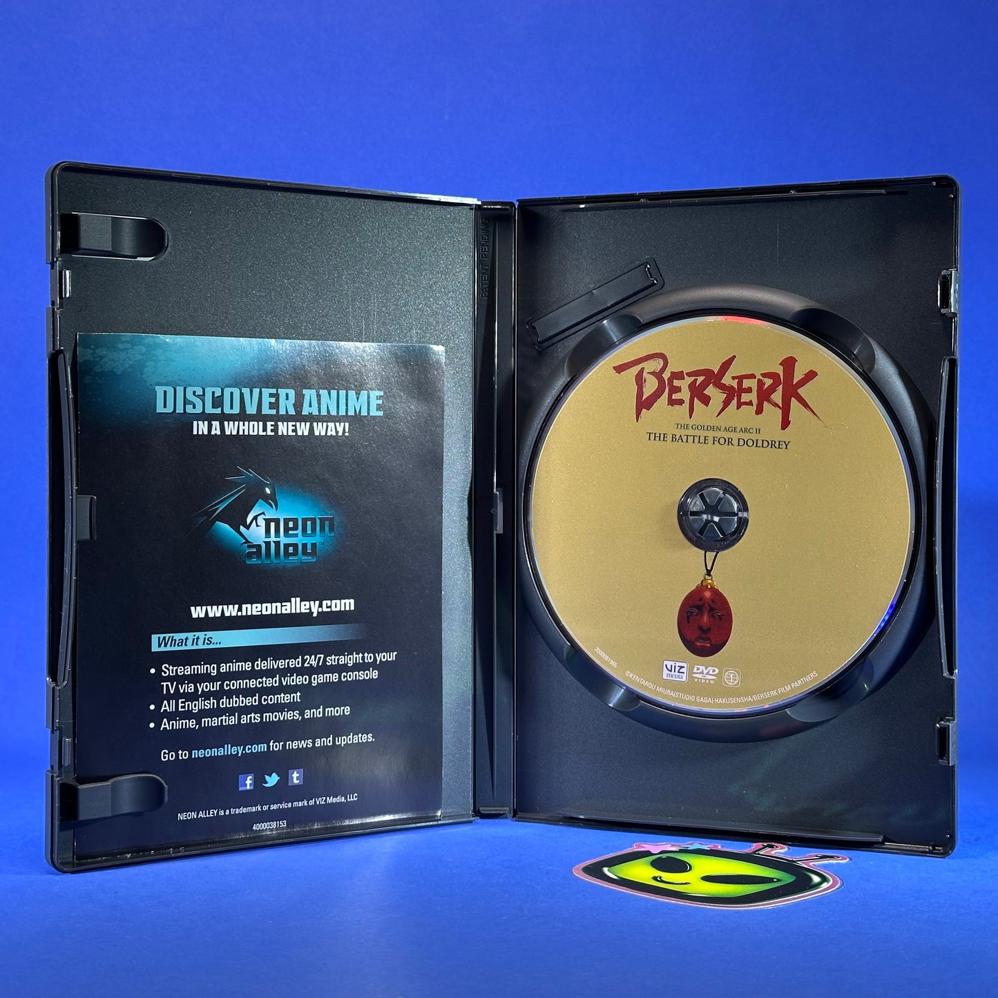 Berserk The Golden Age Arc Movies Blu-Ray/DVD