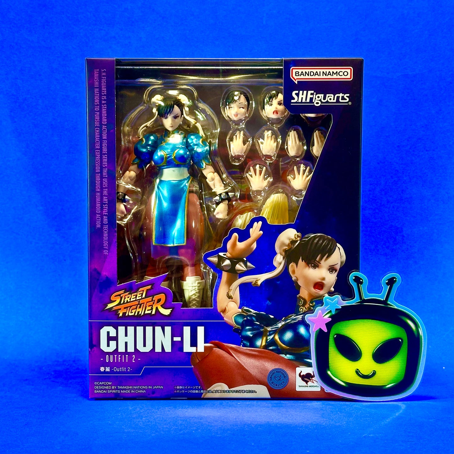 Tamashii Nations S.H. Figuarts - Street Fighter 6 Chun-Li (Outfit 2 Ver.) Action Figure