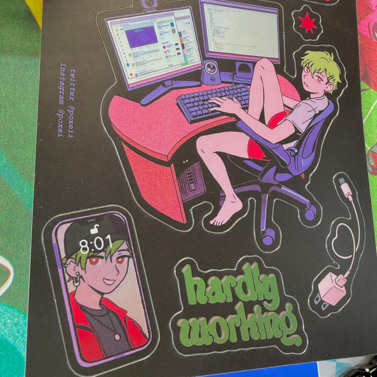 Poxei - Sticker Sheets