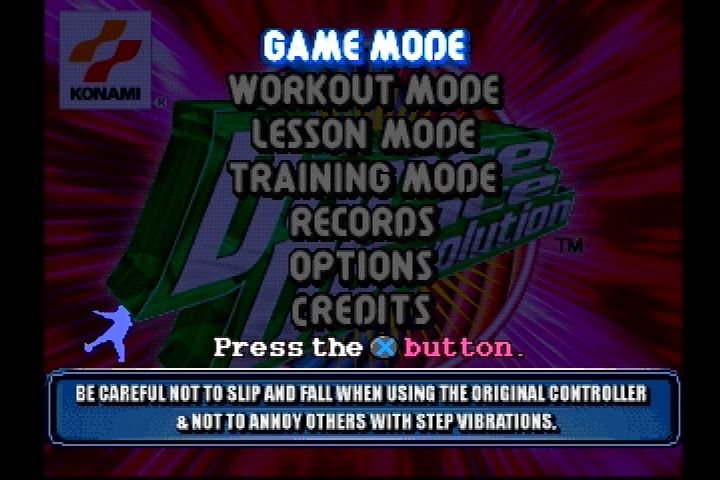 Dance Dance Revolution - Playstation