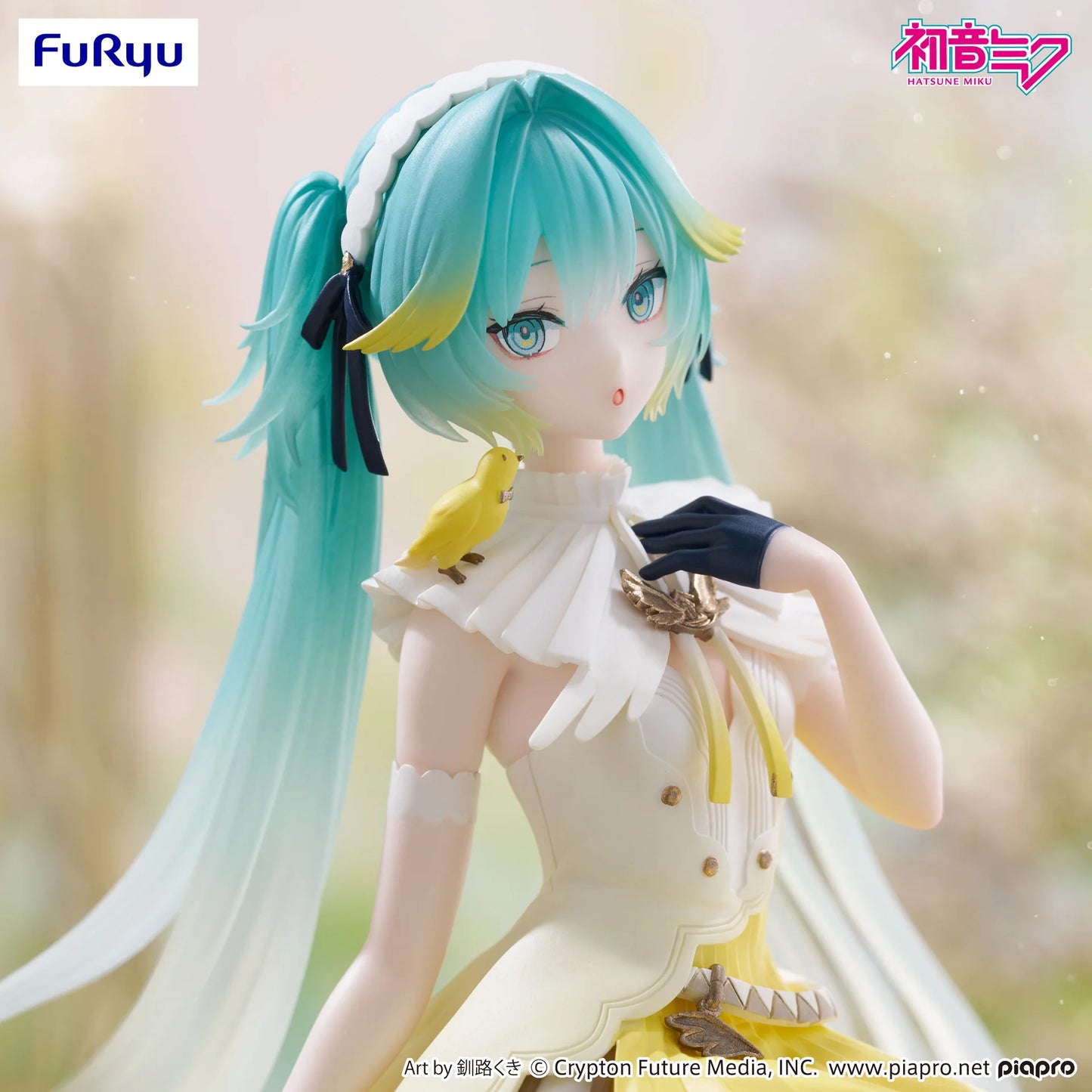 FuRyu - Hatsune Miku: Canary Bird Noodle Stopper Figure