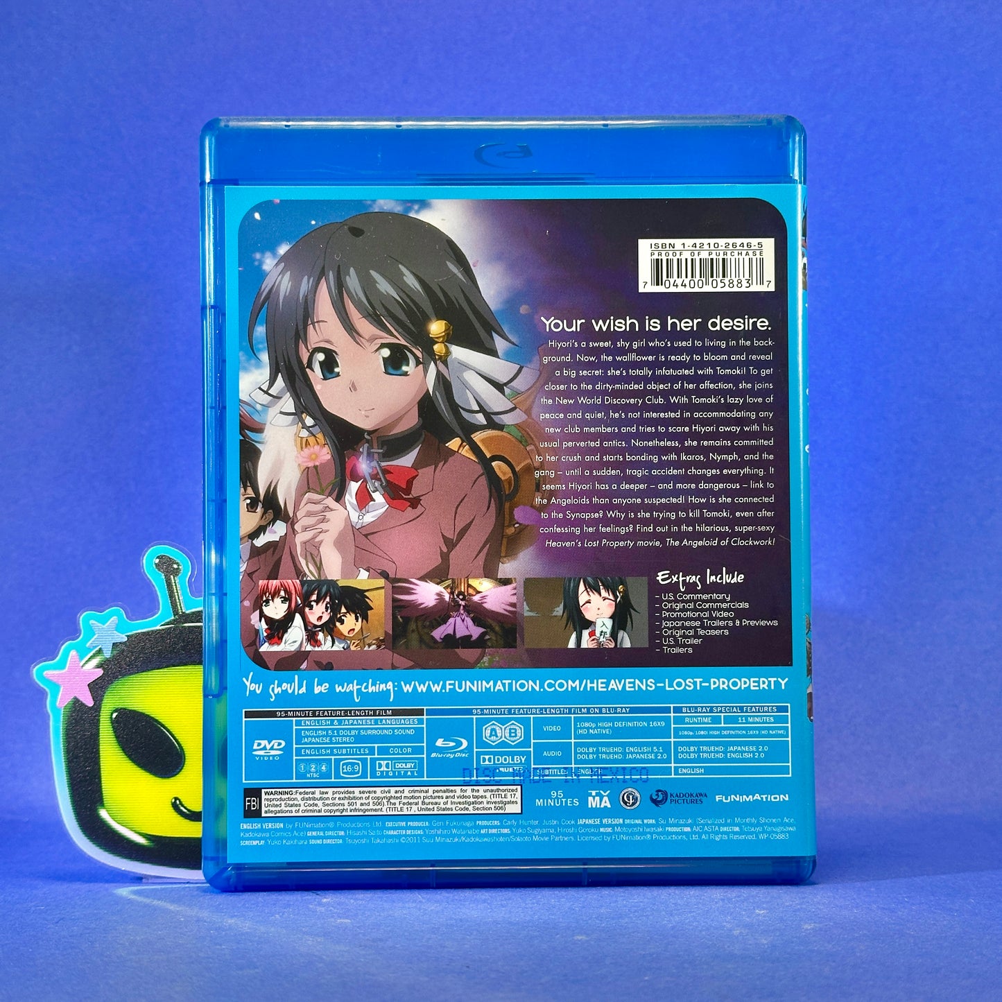 Heaven’s Lost Property the Movie: The Angeloid of Clockwork Blu-ray