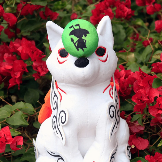 Okami - Amaterasu and Issun Plush