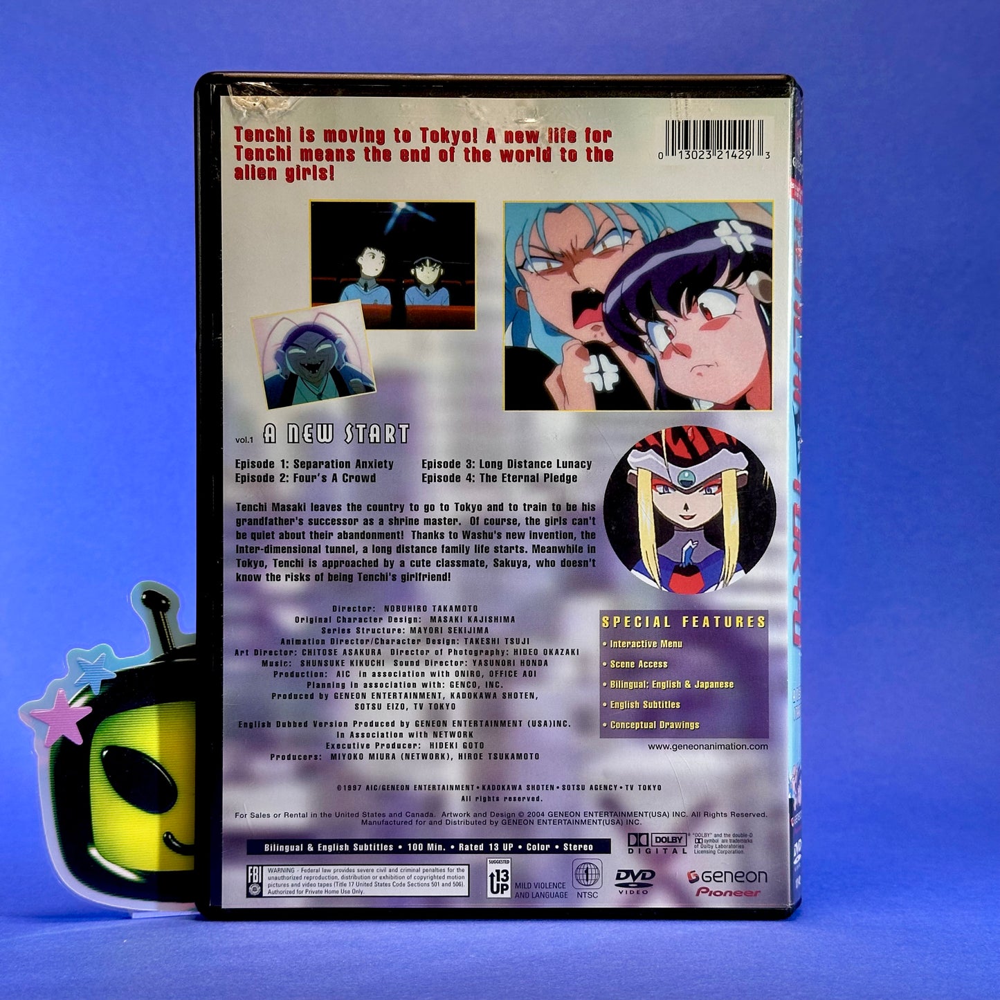 Tenchi in Tokyo DVD