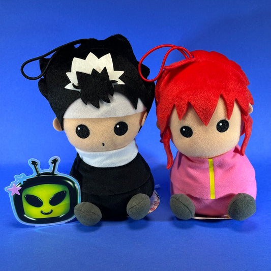 SK Japan - 2015 Yu Yu Hakusho - Hiei & Kurama Sitting Plush