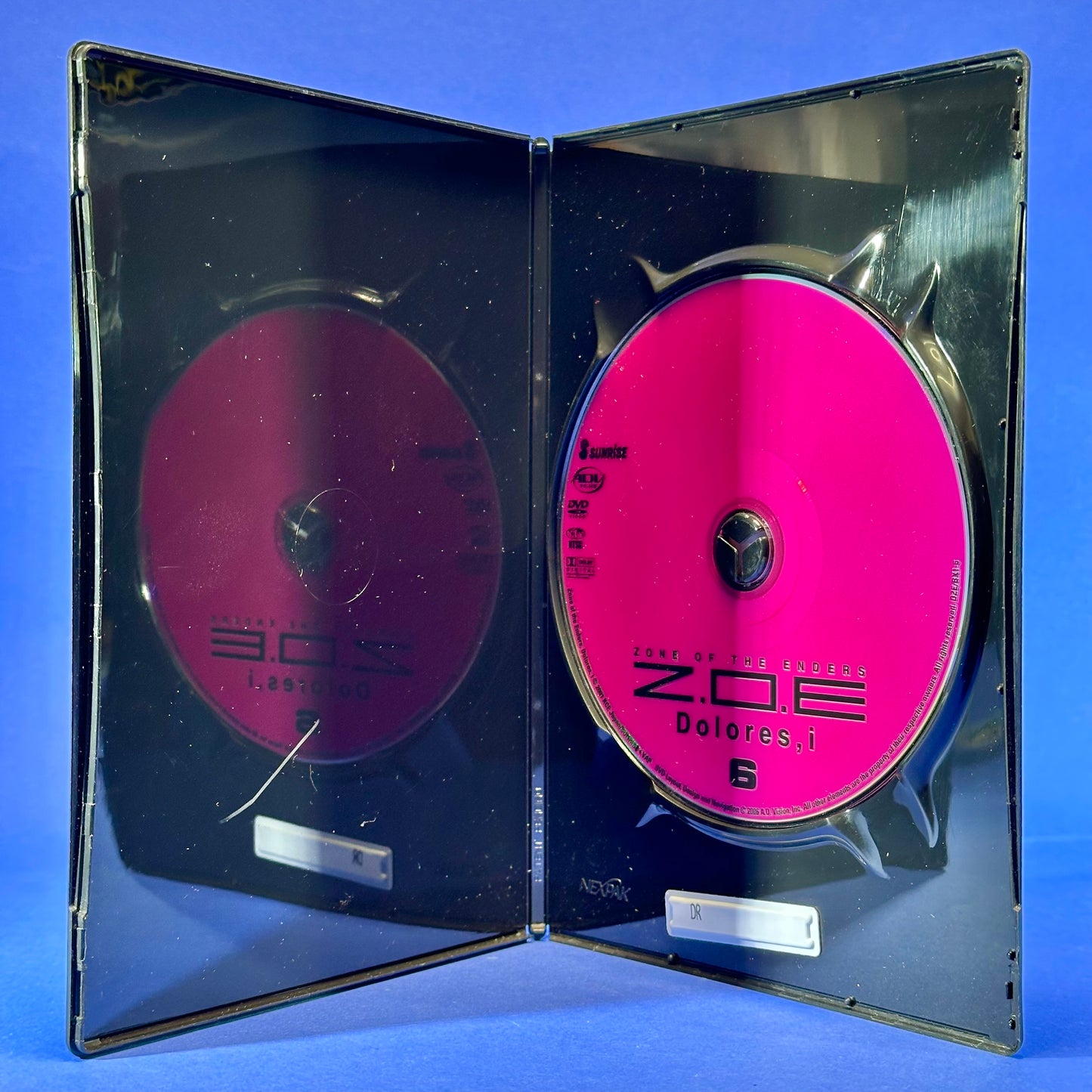 Z.O.E. Dolores, I DVD