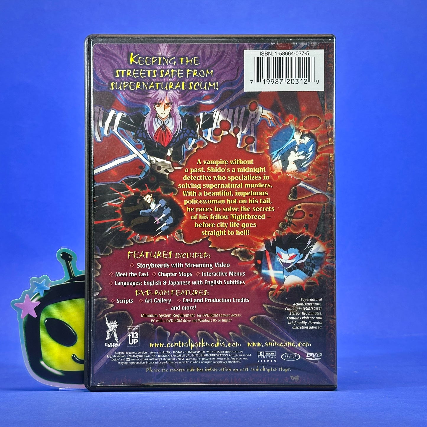 Nightwalker: The Midnight Detective DVD