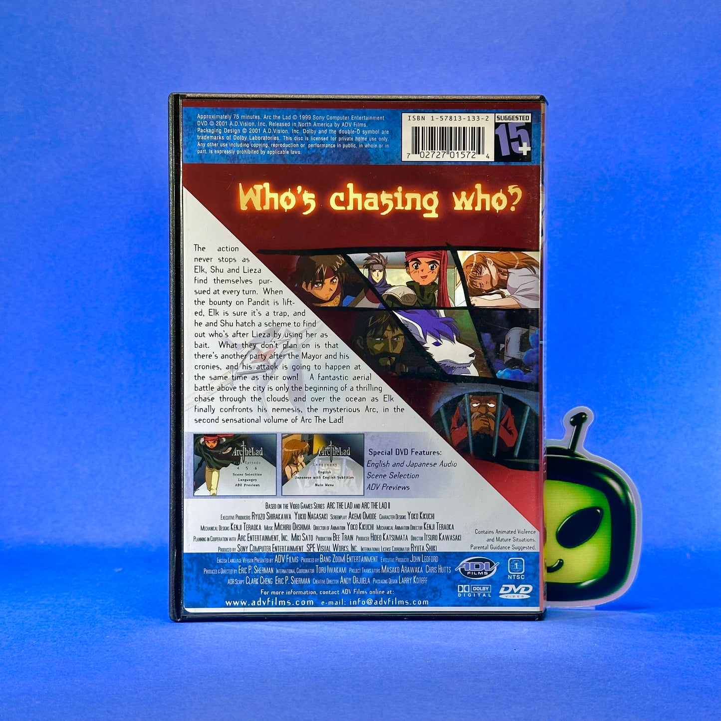 Arc The Lad DVD