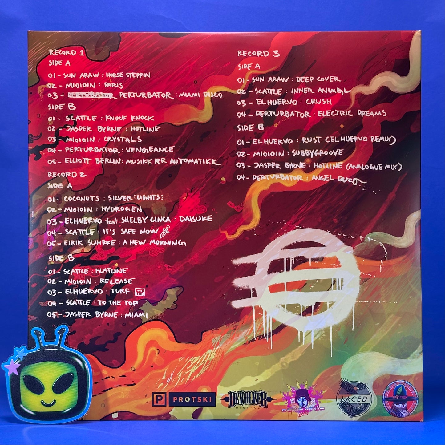 Hotline Miami Soundtrack 3LP Vinyl Record