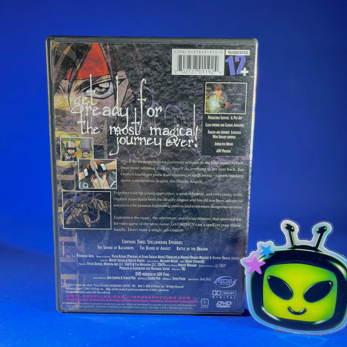 Sorcerous Stabber Orphen - Season One DVD