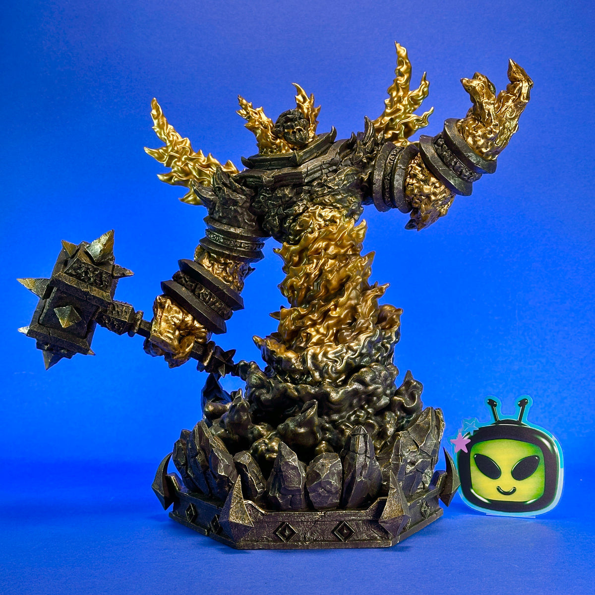 Blizzard Entertainment - 2019 World of Warcraft - Ragnaros ~15th Anniversary Collector’s Edition~ Statue