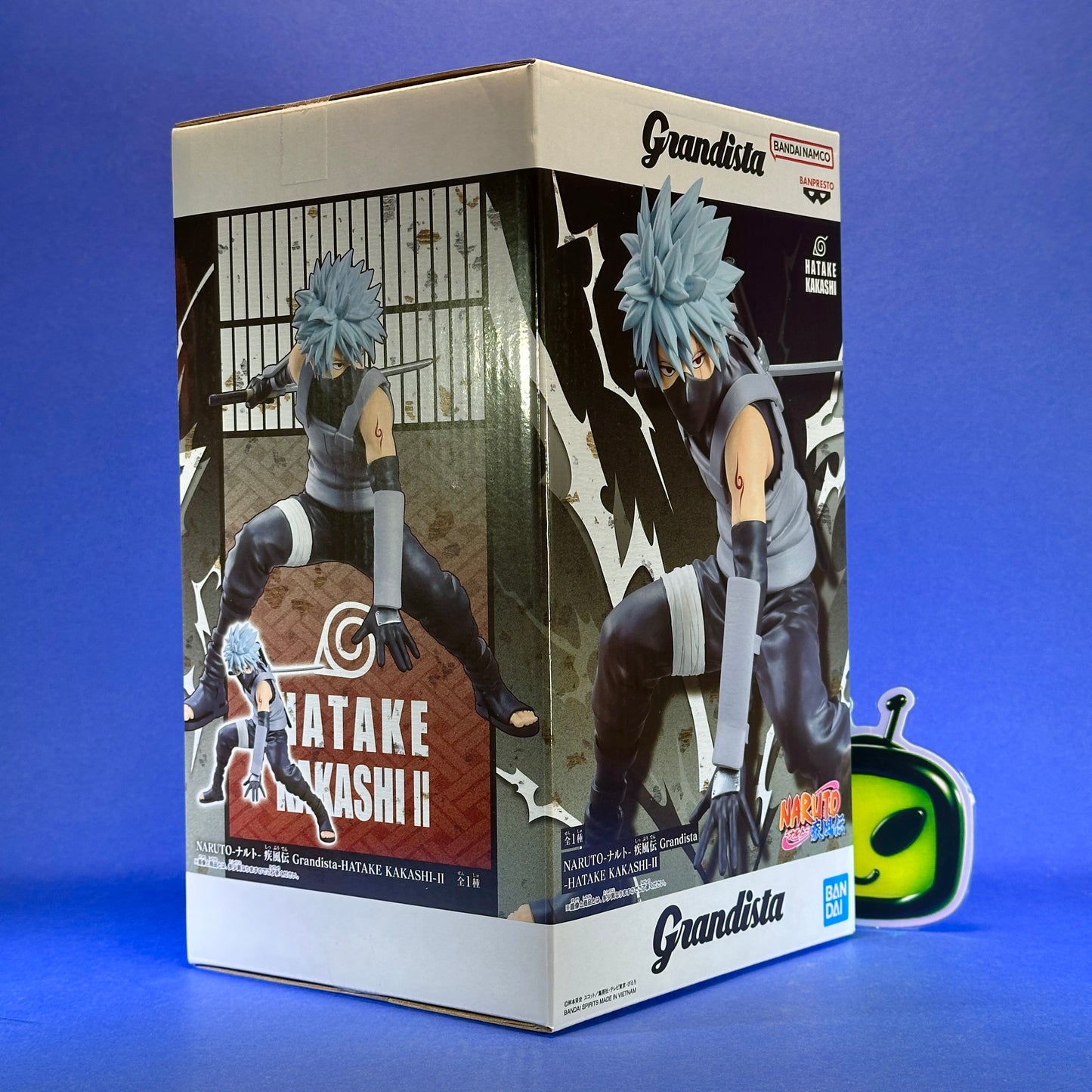 Banpresto - Naruto Shippuden Hatake Kakashi ~ANBU Black Ops ver.~ Grandista II Figure