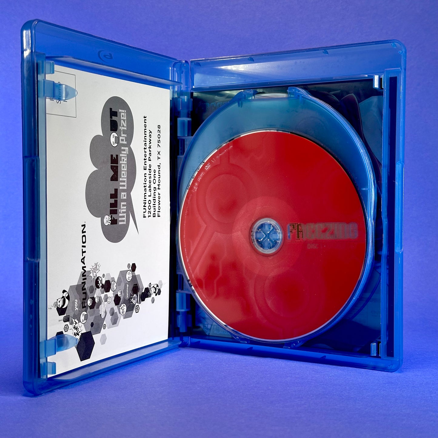 Freezing Blu-ray
