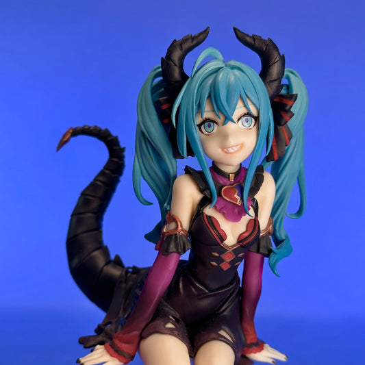 FuRyu - Vocaloid - Hatsune Miku ~Villain Color Variation ver.~ Noodle Stopper Figure
