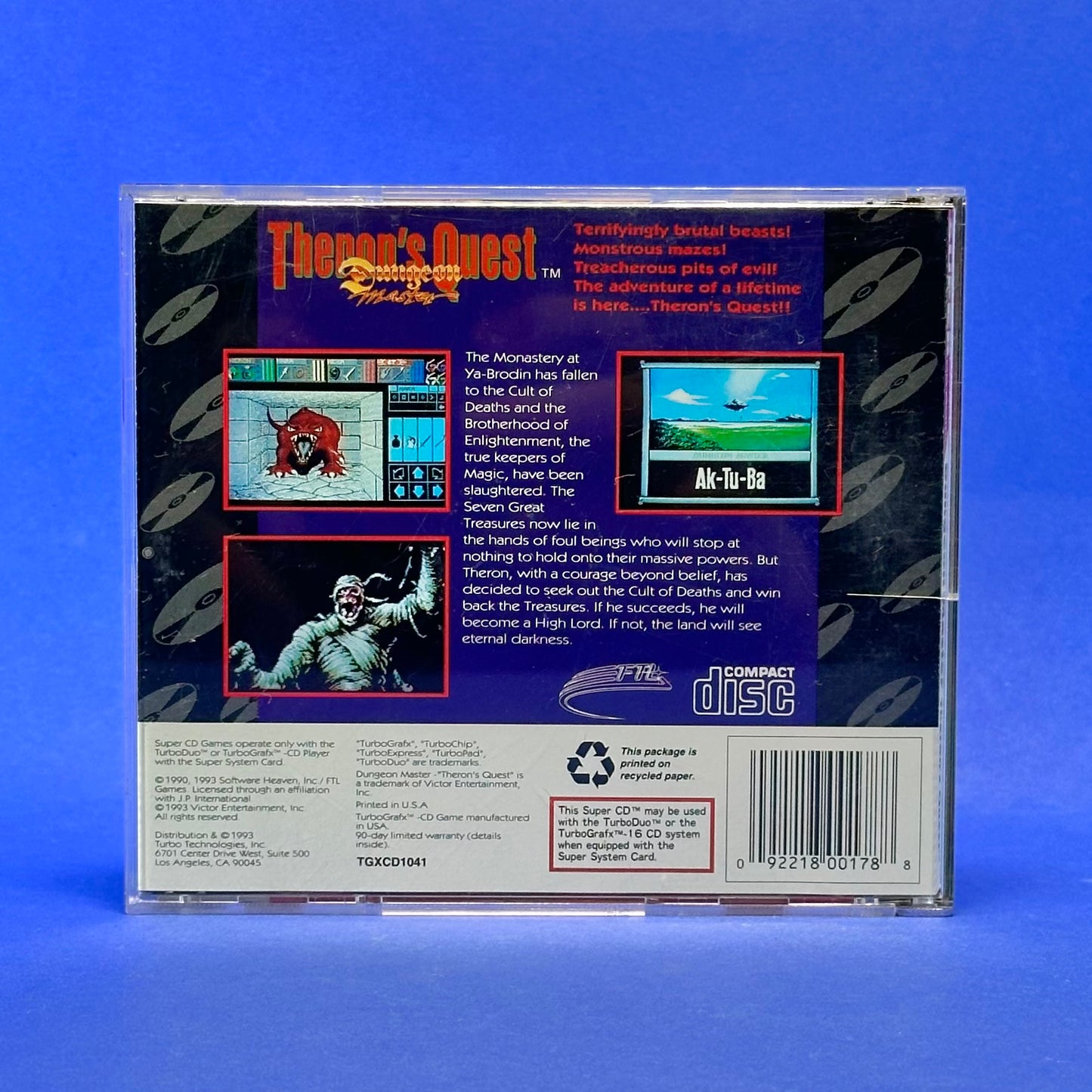 Dungeon Master: Theron’s Quest - Turbo Duo