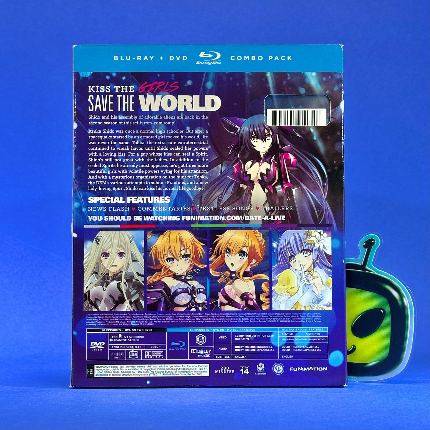 Date Alive II Season 2 Blu-ray & DVD