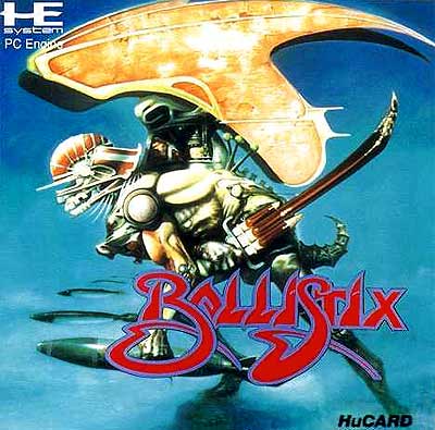 Ballistix - PC Engine HuCARD