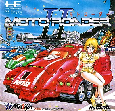 Moto Roader II - PC Engine HuCARD