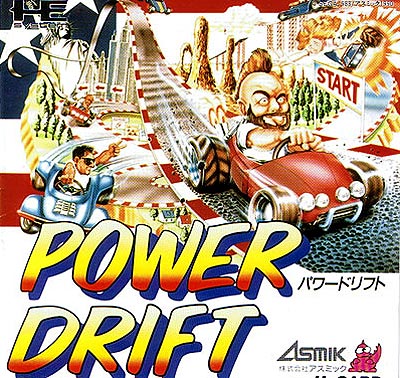 Power Drift - PC Engine HuCARD