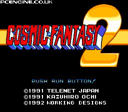 Cosmic Fantasy 2 - TurboGrafx-16