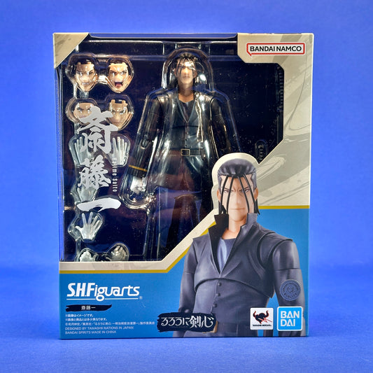 Bandai - S.H.Figuarts Rurouni Kenshin: Meiji Swordsman Romantic Story - Hajime Saito Action Figure