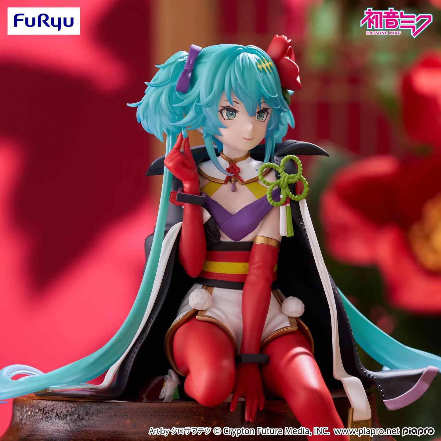 FuRyu - Hatsune Miku: Flower Fairy Camellia Noodle Stopper Figure