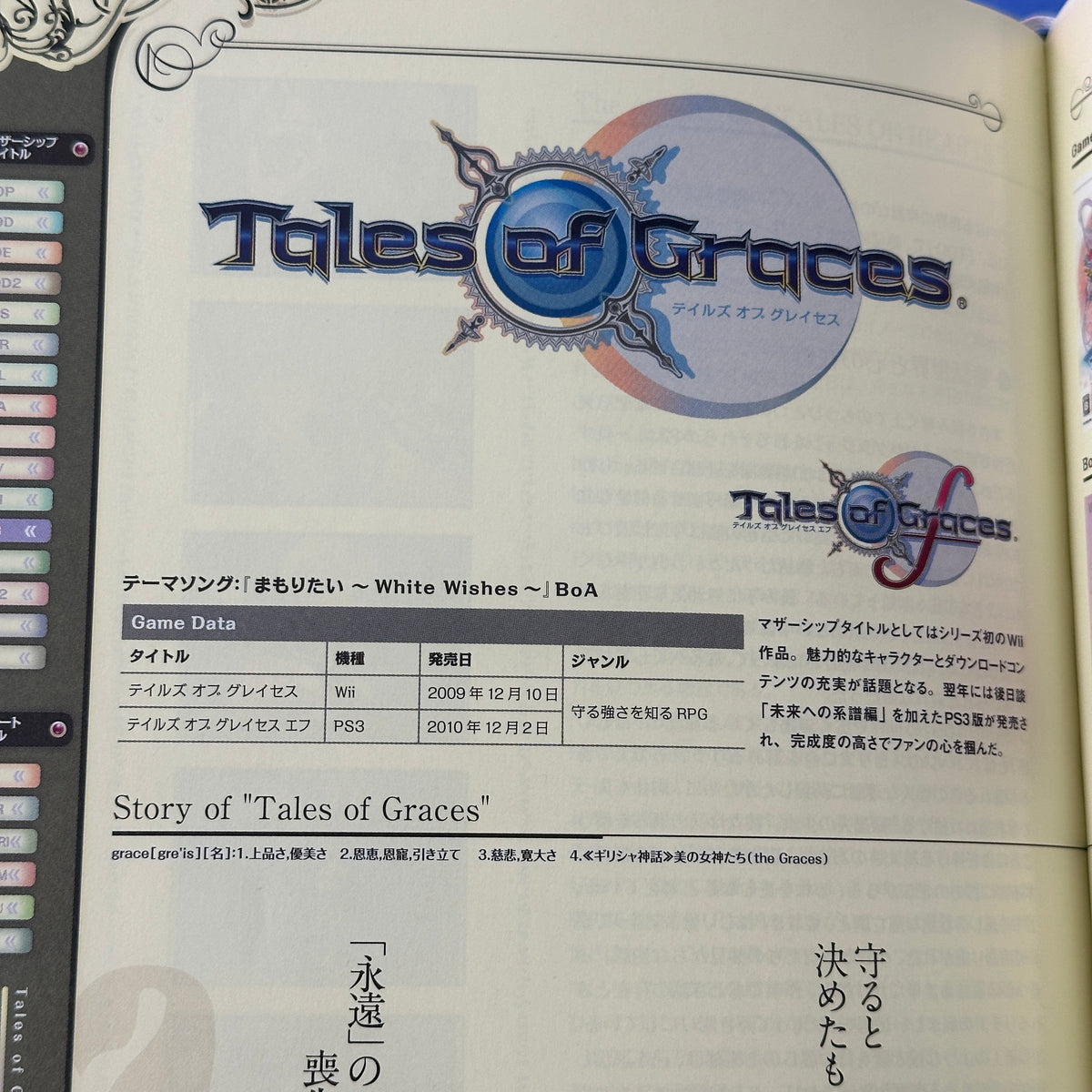 Bandai Namco - Tales of 20th Anniversary Tales of Taizen 1995-2016 Guidebook