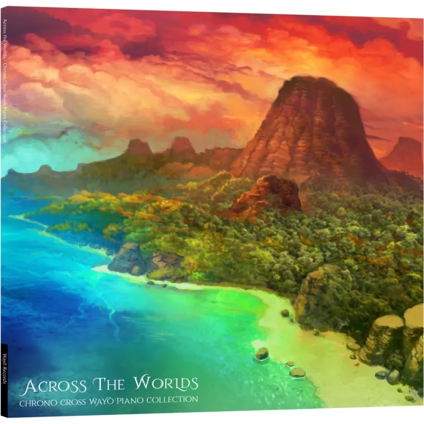 Across the Worlds: Chrono Cross Wayô Piano Collection - Yasunori Mitsuda & Benyamin Nuss (2xLP Vinyl Record)