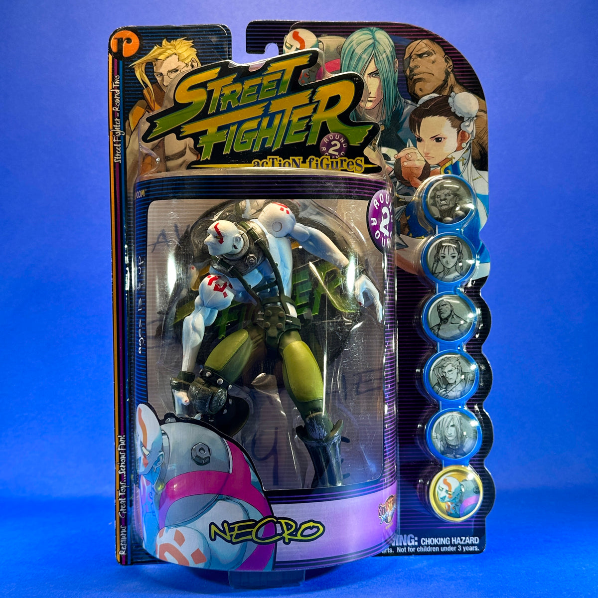 ReSaurus - 1999 Street Fighter III - Necro ~Round Two~ Action Figure