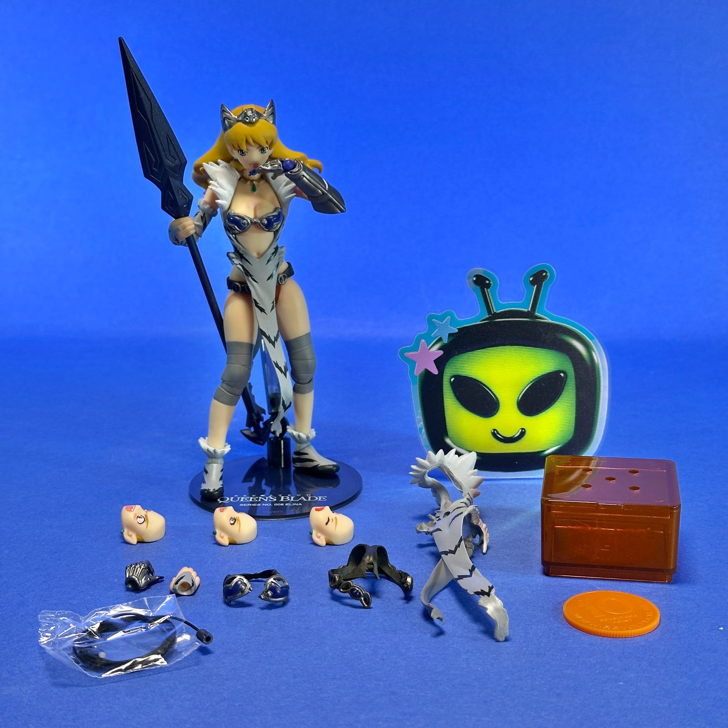 Kaiyodo - Queen’s Blade - Revoltech Series No. 008 - Elina Figure
