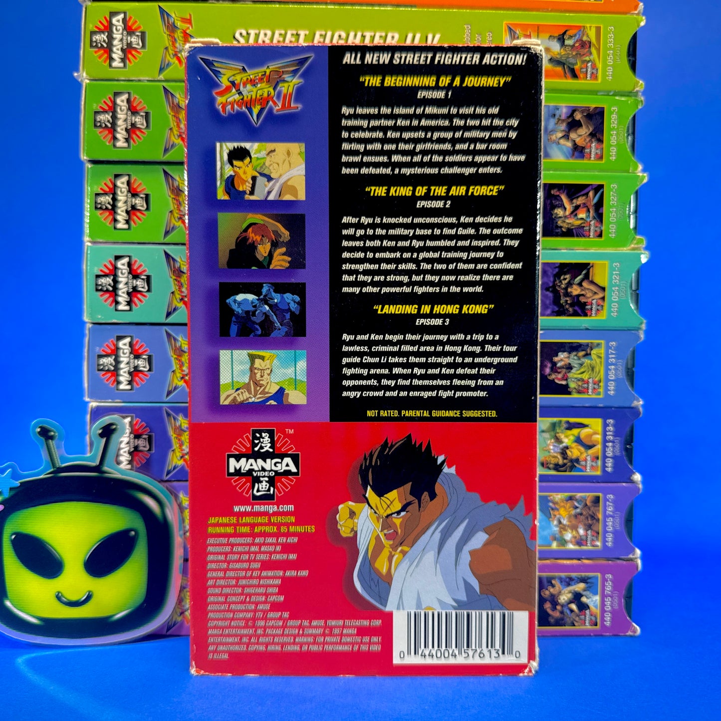 Street Fighter II V VHS